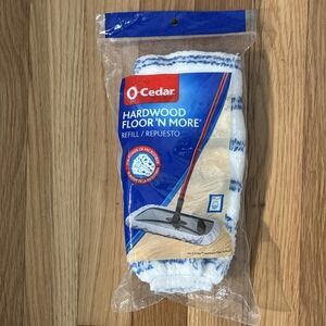 O Cedar Microfiber Pad Hardwood Floor And More Mop Refill NEW SEALED